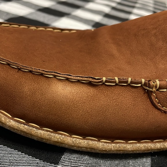 Born Naldo Rust Maple Leaf Nubuck Leather Slip On Shoes Loafers BM0004116 Men 11 - Picture 12 of 13